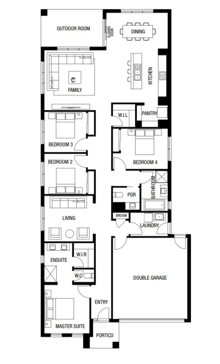 Floorplan of Homely other listing, Address available on request