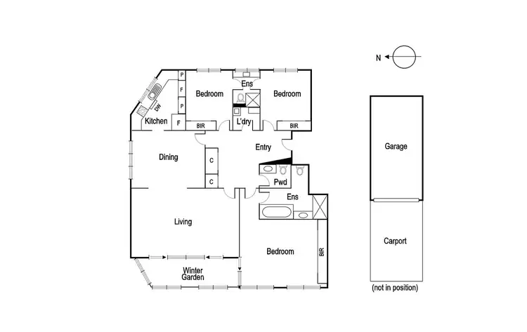 Floorplan of Homely apartment listing, 2/116 Anderson Street, South Yarra VIC 3141