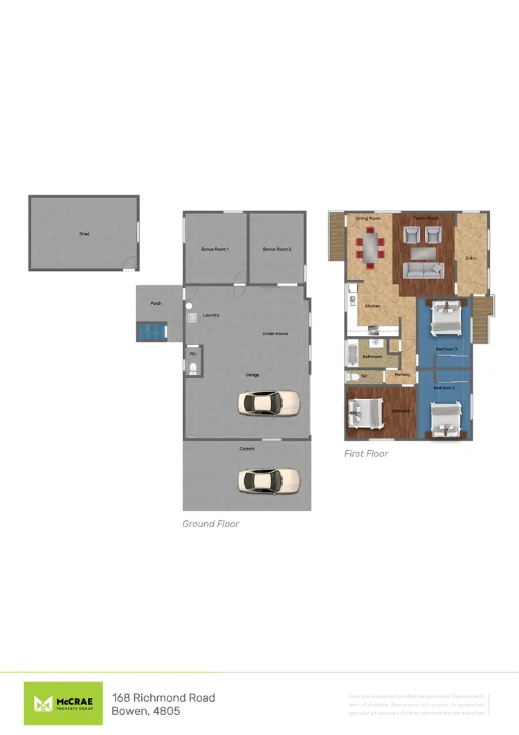Floorplan of Homely house listing, 168 Richmond Road, Bowen QLD 4805