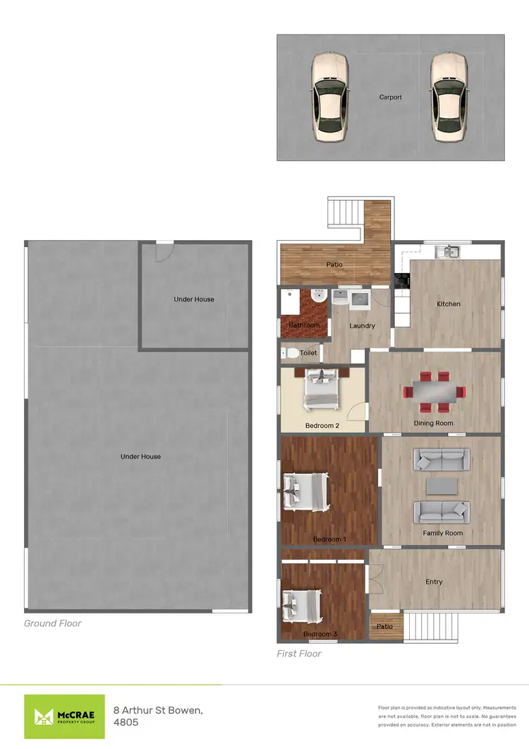 Floorplan of Homely house listing, 8 Arthur Street, Bowen QLD 4805