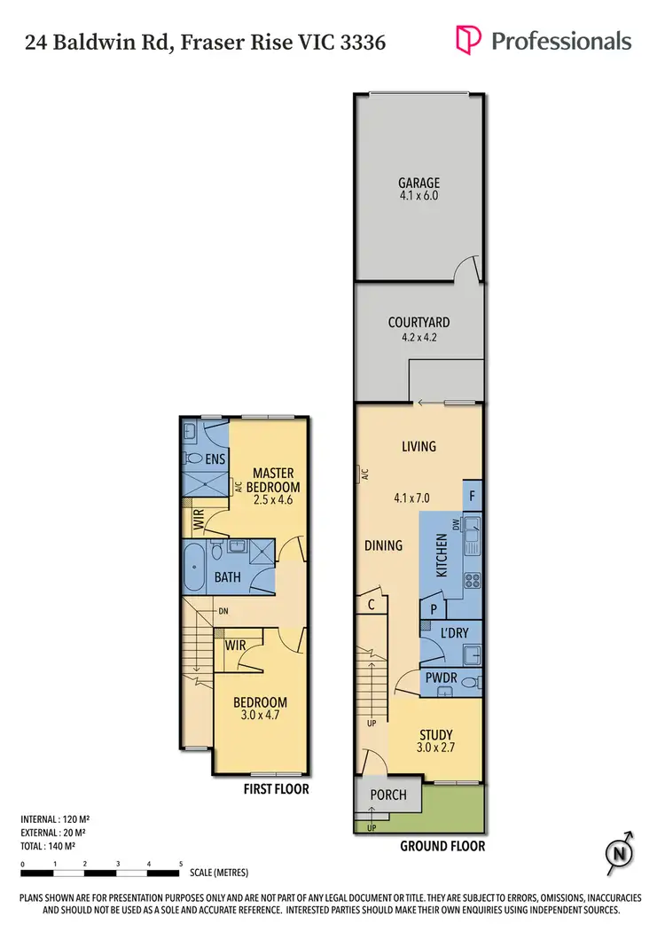 Floorplan of Homely house listing, 24 Baldwin Road, Fraser Rise VIC 3336