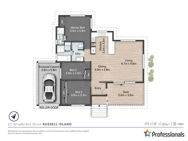Floorplan of Homely house listing, 21 Stradbroke Drive, Russell Island QLD 4184