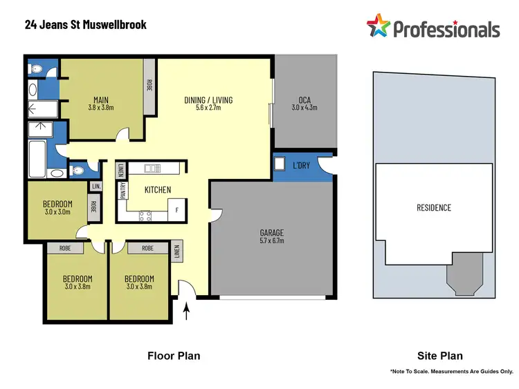 Floorplan of Homely house listing, 24 Jeans Street, Muswellbrook NSW 2333