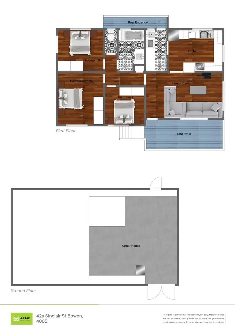 Floorplan of Homely house listing, 42a Sinclair Street, Bowen QLD 4805