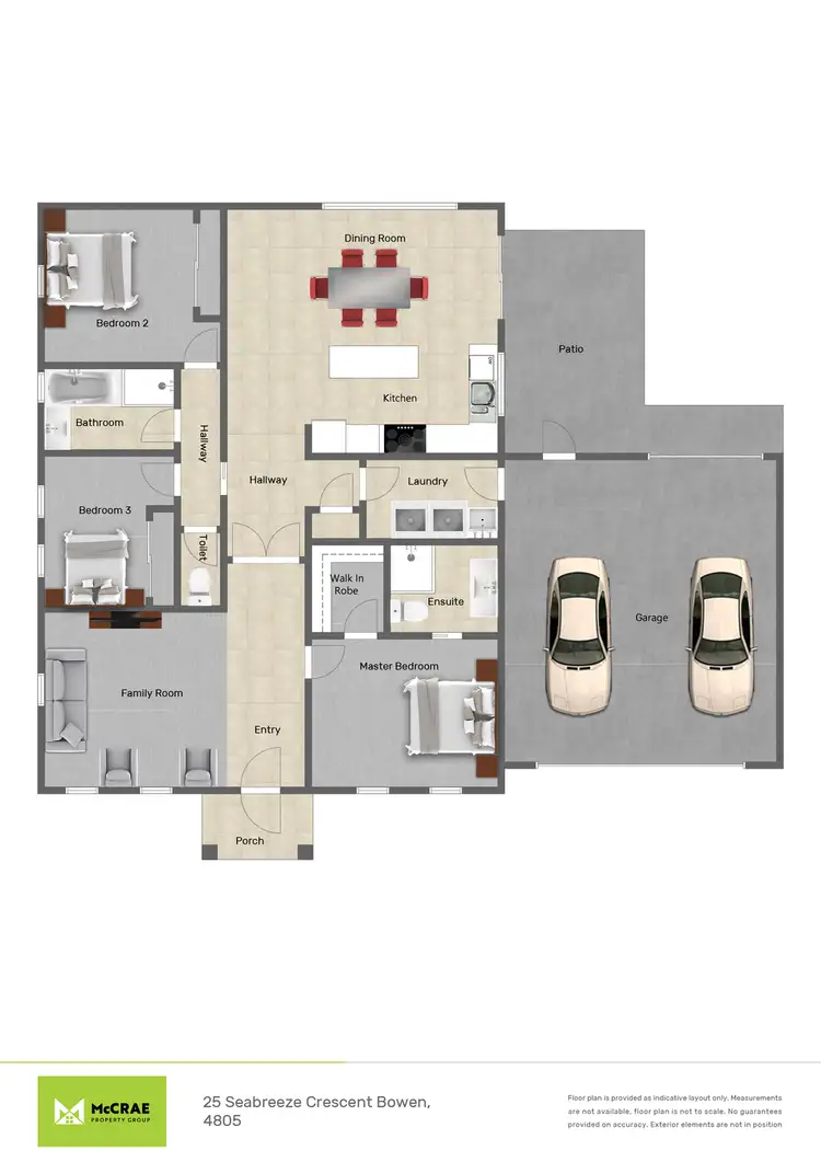 Floorplan of Homely house listing, 25 Seabreeze Crescent, Bowen QLD 4805