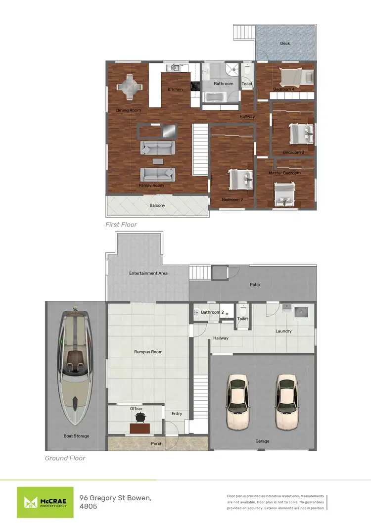 Floorplan of Homely house listing, 96 Gregory Street, Bowen QLD 4805