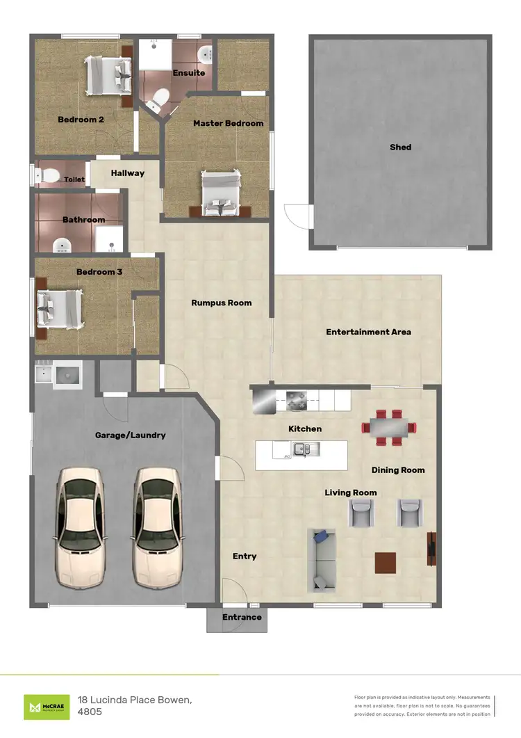 Floorplan of Homely house listing, 18 Lucinda Place, Bowen QLD 4805
