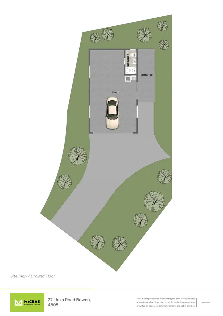 Floorplan of Homely land listing, 27 Links Road, Bowen QLD 4805