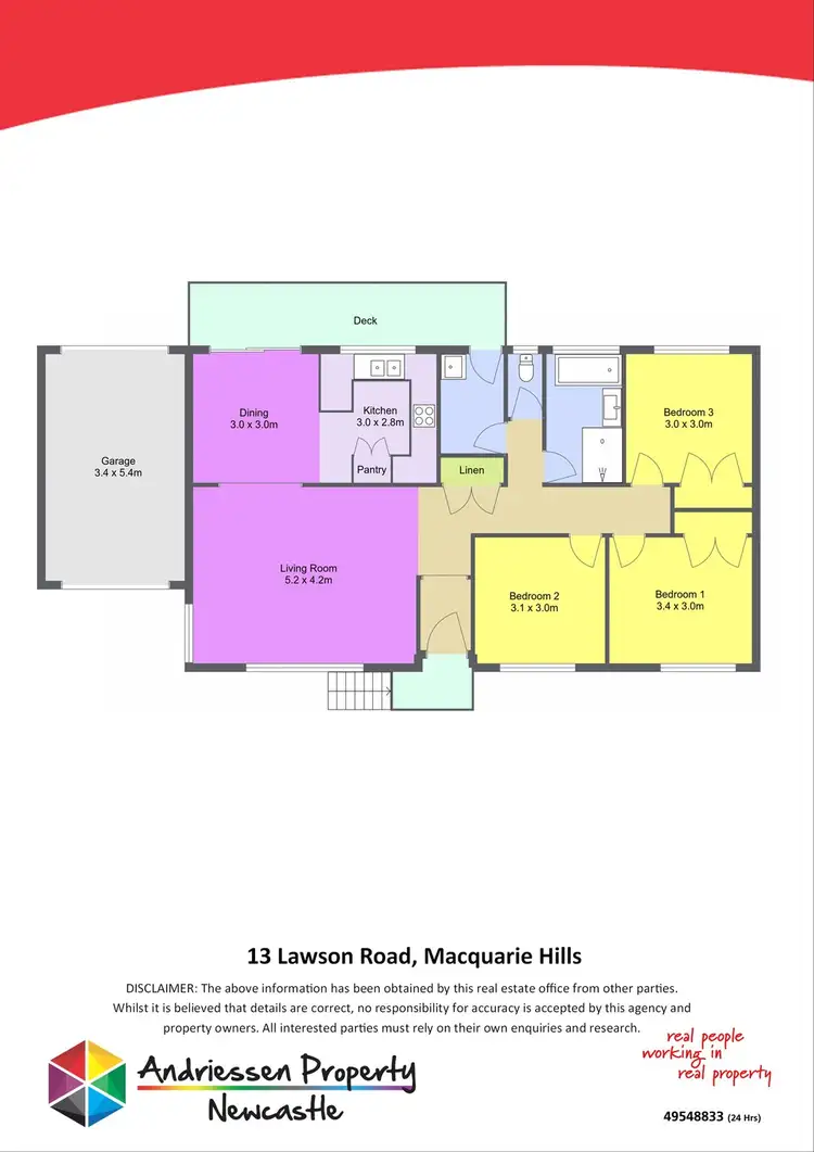 Floorplan of Homely house listing, 13 Lawson Road, Macquarie Hills NSW 2285