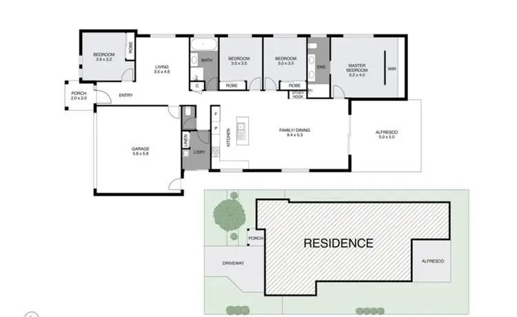 Floorplan of Homely house listing, 17 Fortescue Street, Pimpama QLD 4209