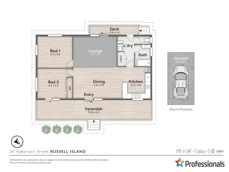 Floorplan of Homely house listing, 24 Patterson Street, Russell Island QLD 4184