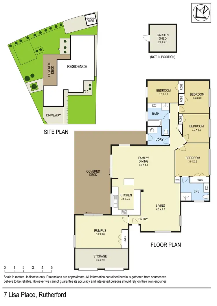Floorplan of Homely house listing, 7 Lisa Place, Rutherford NSW 2320