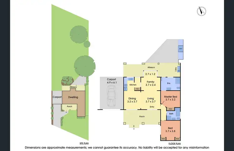 Floorplan of Homely house listing, 5 Harcourt Road, Boronia VIC 3155