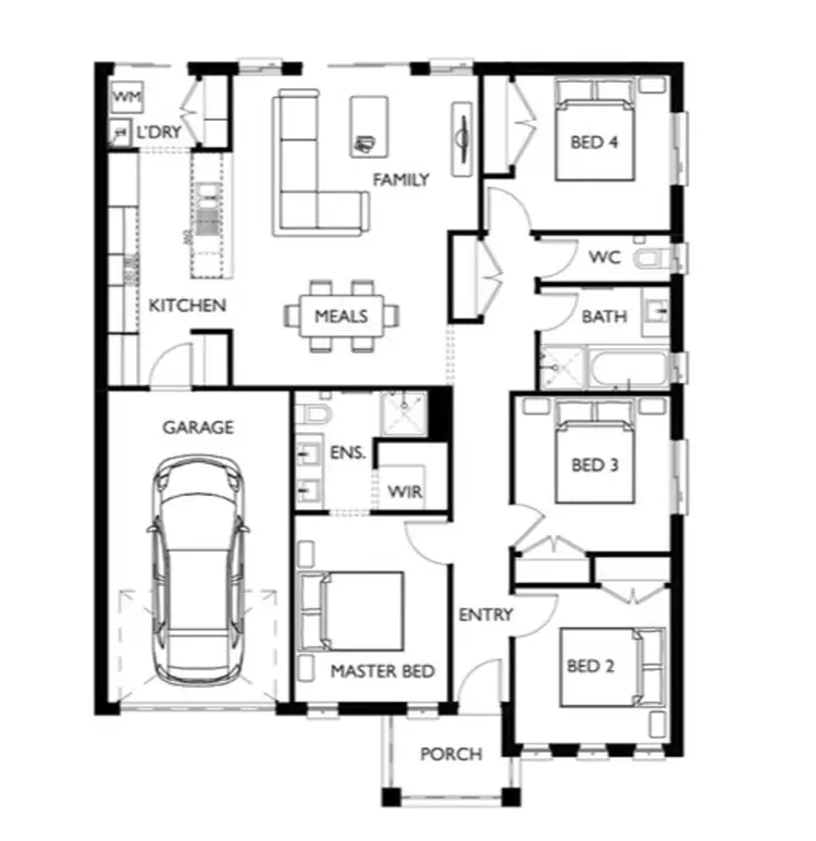 Floorplan of Homely other listing, Address available on request