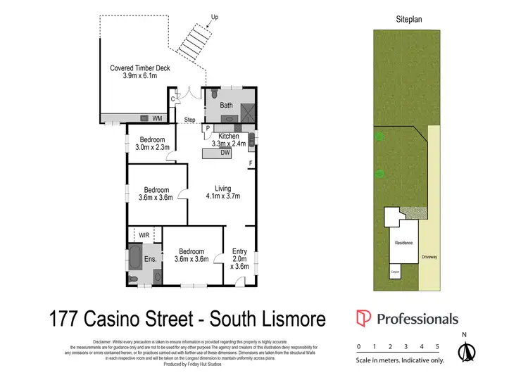 Floorplan of Homely house listing, 177 Casino Street, South Lismore NSW 2480