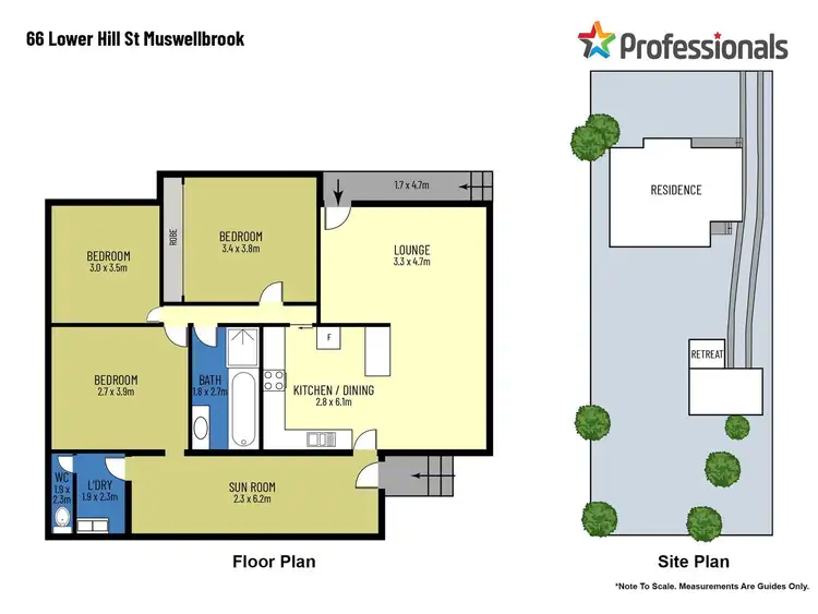 Floorplan of Homely house listing, 66 Lower Hill Street, Muswellbrook NSW 2333
