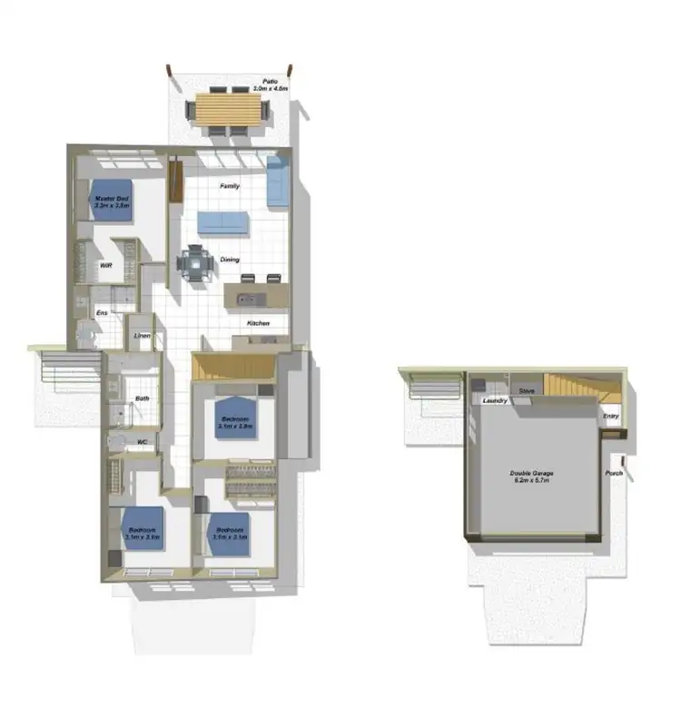 Floorplan of Homely house listing, 33 Dysart Drive, Holmview QLD 4207