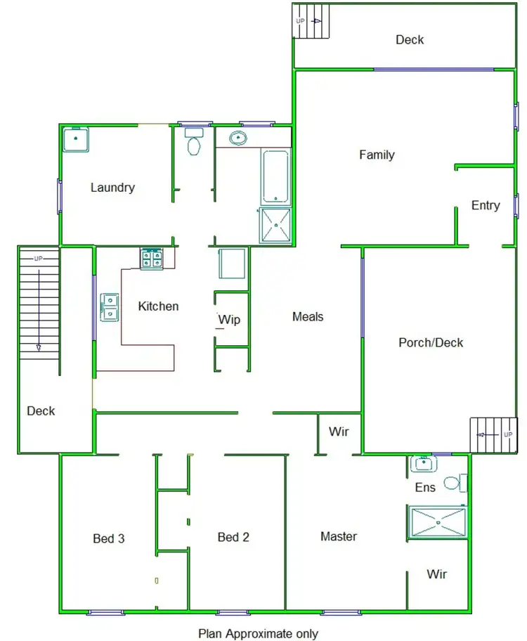 Floorplan of Homely house listing, 23 Furphy Avenue, Kialla VIC 3631