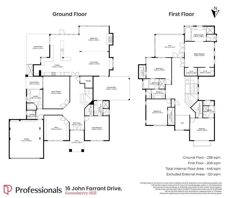 Floorplan of Homely house listing, 16 John Farrant Drive, Gooseberry Hill WA 6076