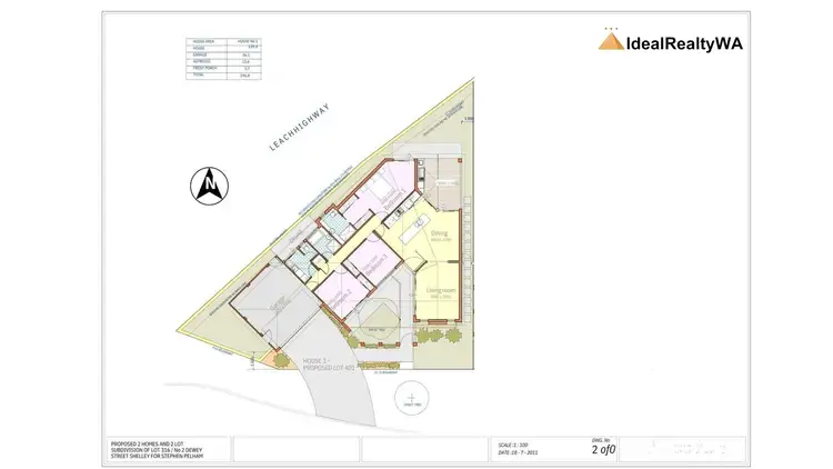Floorplan of Homely house listing, 2A Dewey Street, Shelley WA 6148