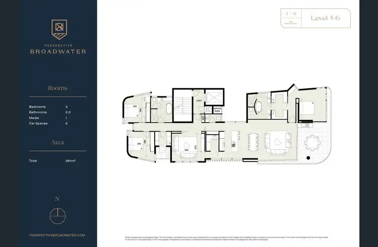 Floorplan of Homely apartment listing, 4/536 Marine Parade, Labrador QLD 4215