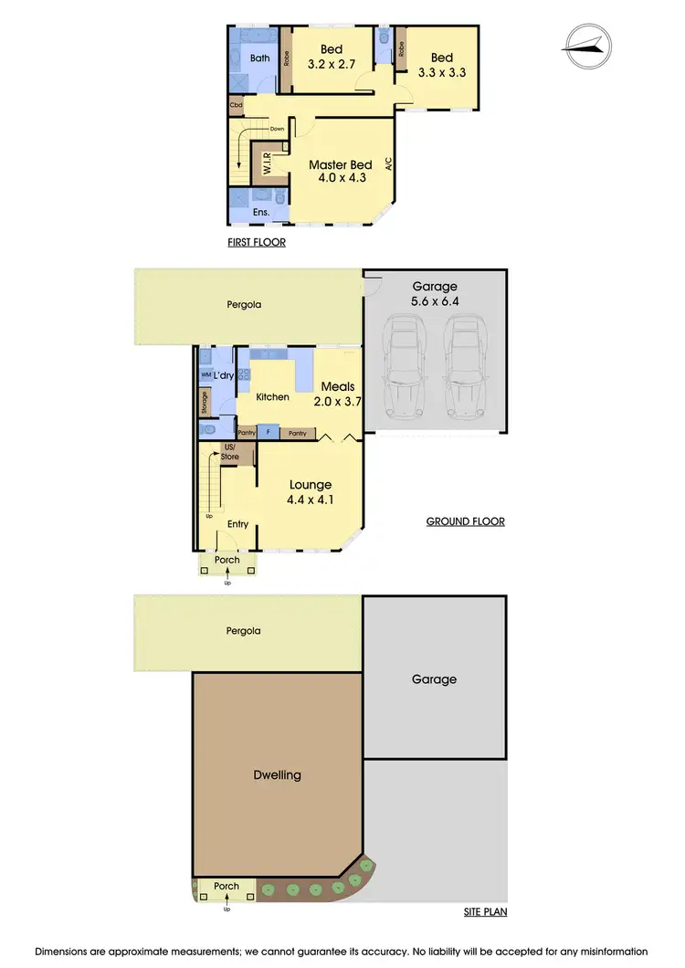 Floorplan of Homely townhouse listing, 5/83-85 Edwardes Street, Reservoir VIC 3073