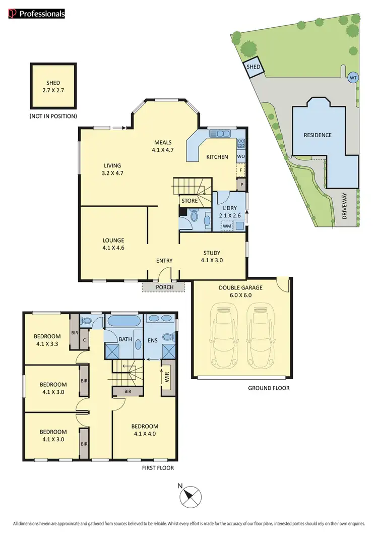 Floorplan of Homely house listing, 12 Rowell Place, Taylors Lakes VIC 3038