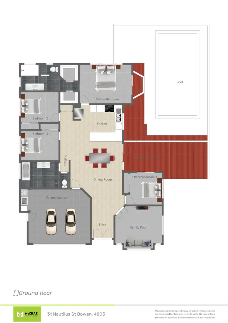 Floorplan of Homely house listing, 31 Nautilus Street, Bowen QLD 4805