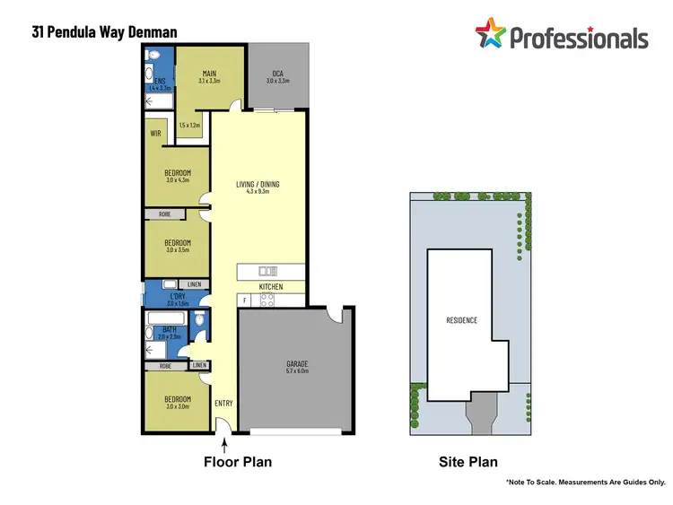 Floorplan of Homely house listing, 31 Pendula Way, Denman NSW 2328