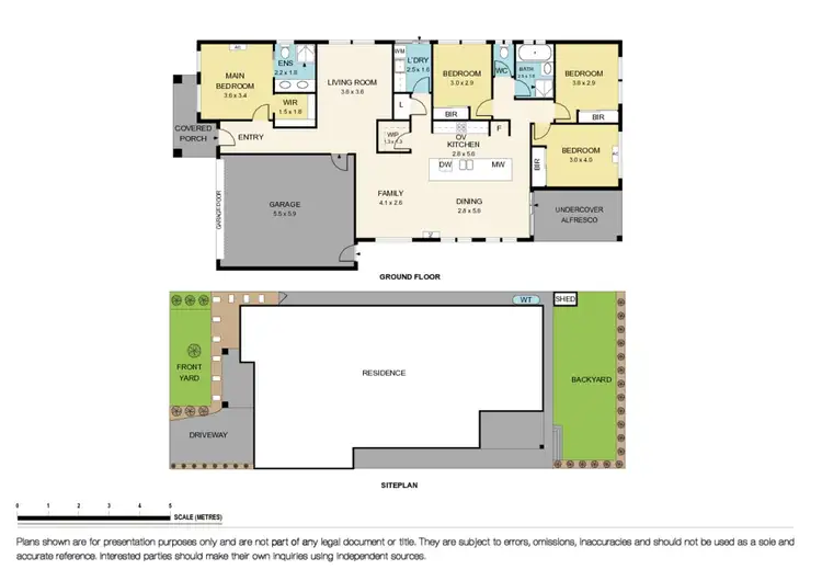 Floorplan of Homely house listing, 10 Piana Road, Fraser Rise VIC 3336