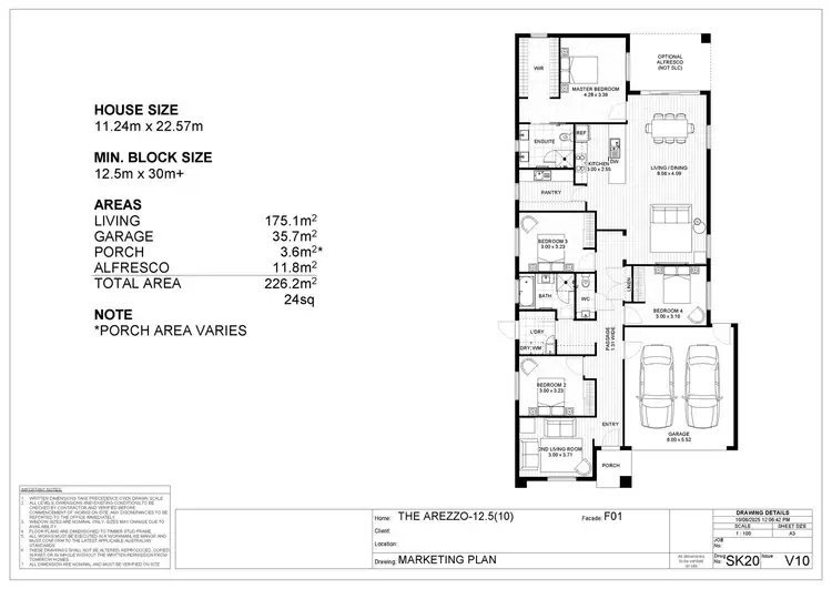 Floorplan of Homely other listing, Address available on request