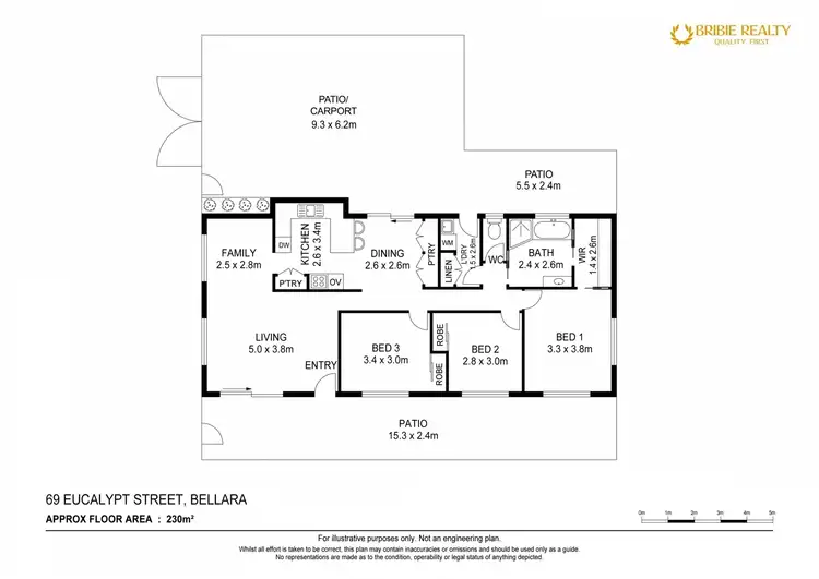 Floorplan of Homely house listing, 69 Eucalypt Street, Bellara QLD 4507