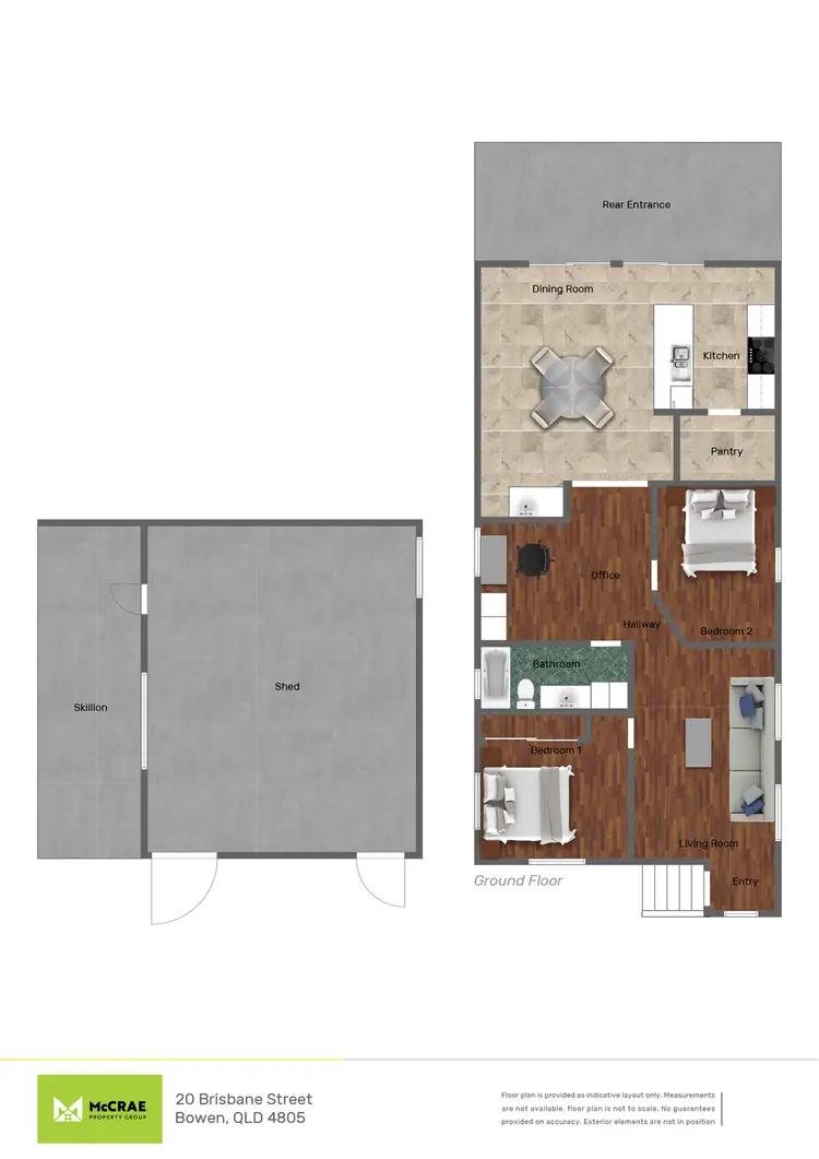 Floorplan of Homely house listing, 20 Brisbane Street, Bowen QLD 4805
