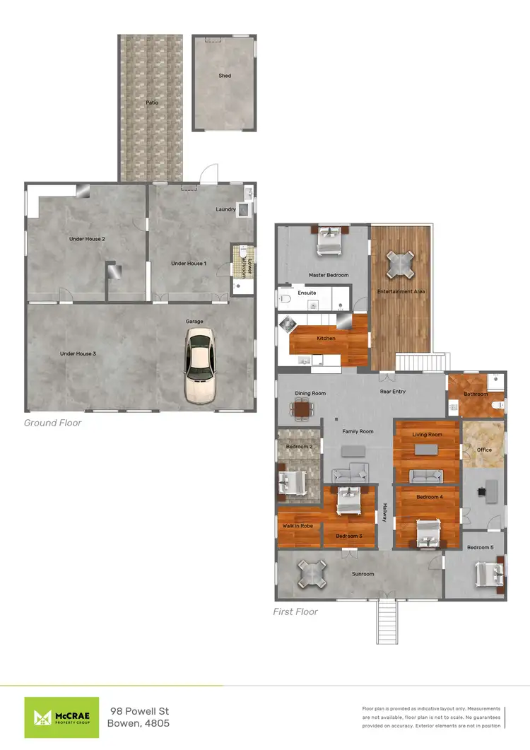 Floorplan of Homely house listing, 98 Powell Street, Bowen QLD 4805