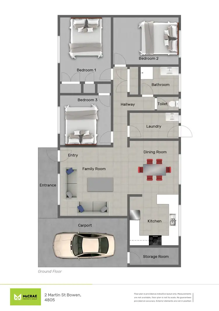 Floorplan of Homely house listing, 2 Martin Street, Bowen QLD 4805