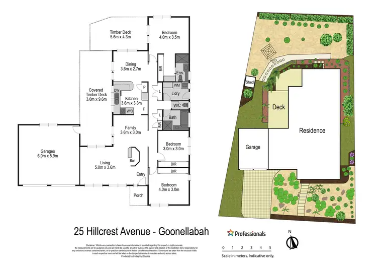 Floorplan of Homely house listing, 25 Hillcrest Avenue, Goonellabah NSW 2480