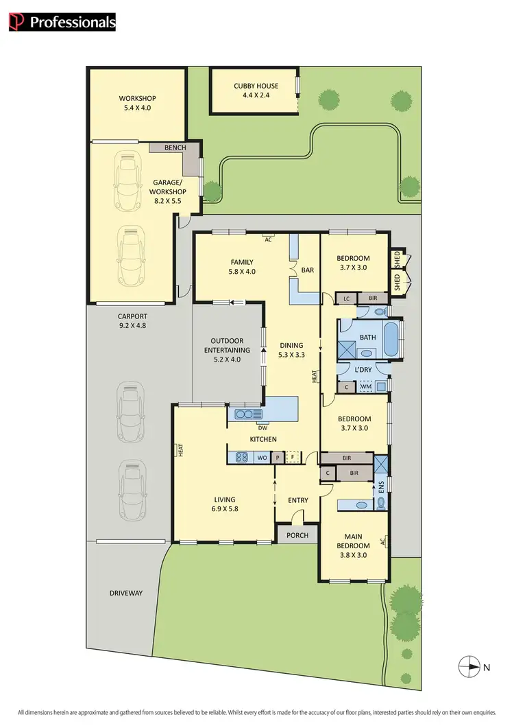 Floorplan of Homely house listing, 45 Corryong Crescent, Taylors Lakes VIC 3038