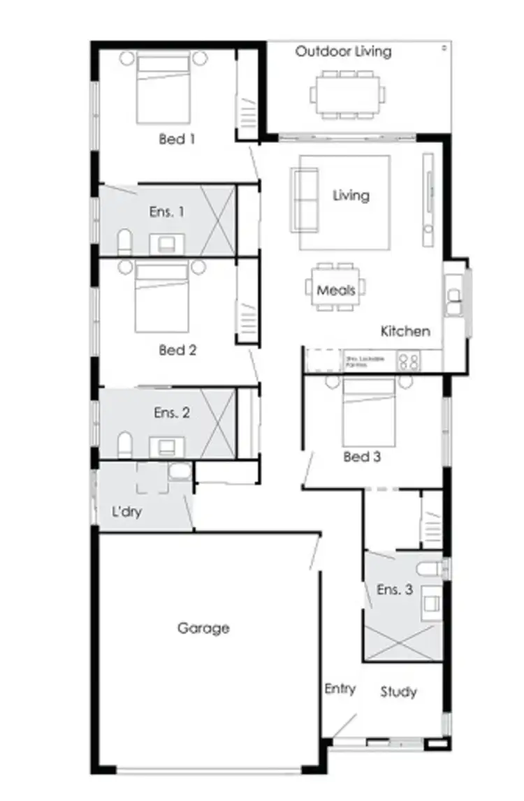 Floorplan of Homely house listing, Address available on request
