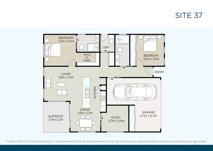 Floorplan of Homely retirement listing, 37/2-20 Island View Drive, Urangan QLD 4655