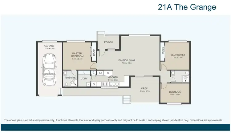 Floorplan of Homely retirement listing, 21A/4 Gimberts Road, Morisset NSW 2264