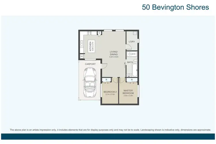 Floorplan of Homely retirement listing, 50/186 Sunrise Avenue, Halekulani NSW 2262