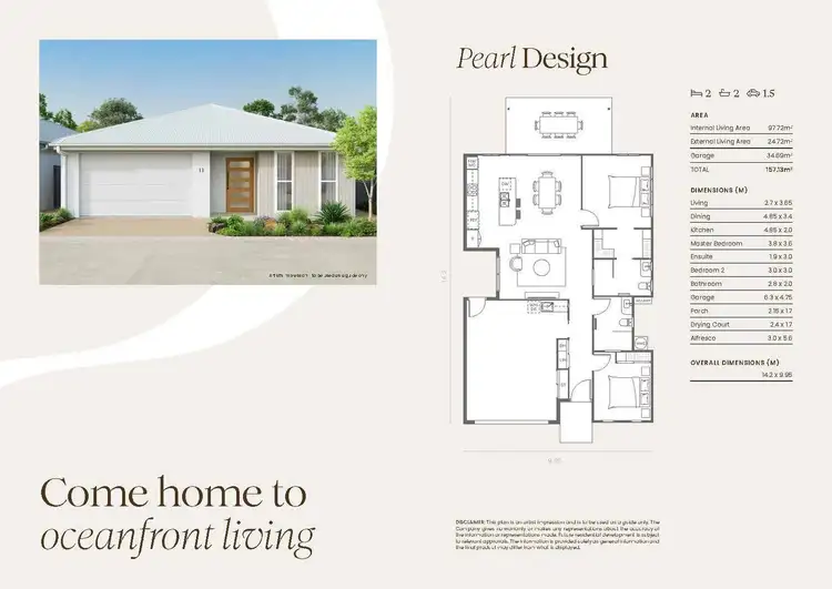 Floorplan of Homely retirement listing, Pearl/392 Woongarra Scenic Drive, Innes Park QLD 4670