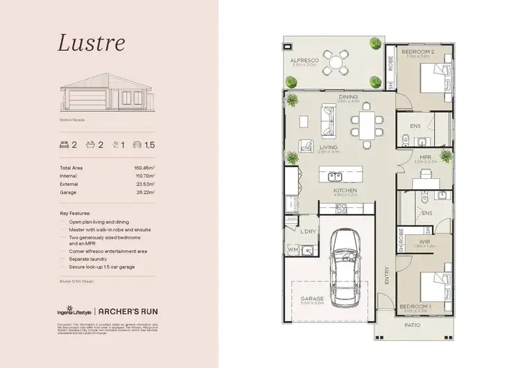 Floorplan of Homely retirement listing, Lustre/27 Wyee Road, Morisset NSW 2264