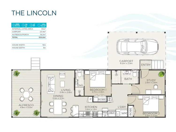 Floorplan of Homely retirement listing, 107/2 Macleay Drive, Halekulani NSW 2262