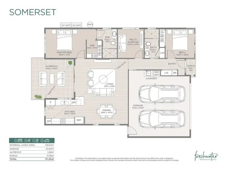 Floorplan of Homely retirement listing, Somerset/58 Foster Road, Burpengary East QLD 4505