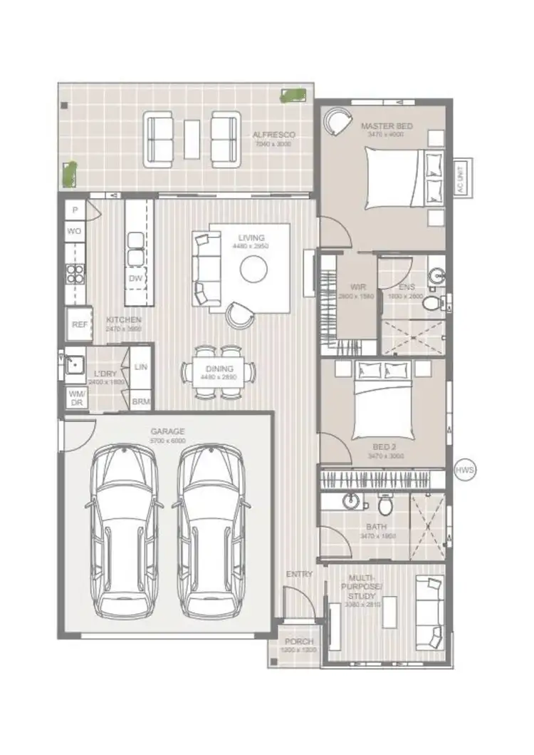 Floorplan of Homely retirement listing, Mathieson/27 Oakland Way, Beaudesert QLD 4285