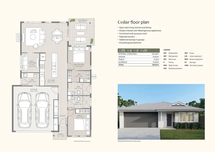 Floorplan of Homely retirement listing, Cedar/27 Oakland Way, Beaudesert QLD 4285