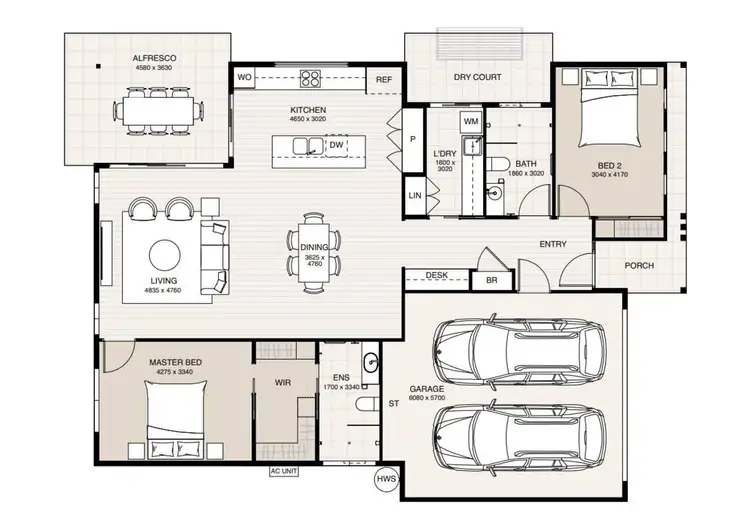 Floorplan of Homely retirement listing, Nautilus/673 Cleveland Redland Bay Road, Victoria Point QLD 4165