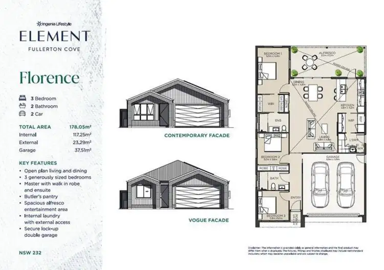 Floorplan of Homely retirement listing, Florence/21 Fullerton Cove Road, Fullerton Cove NSW 2318