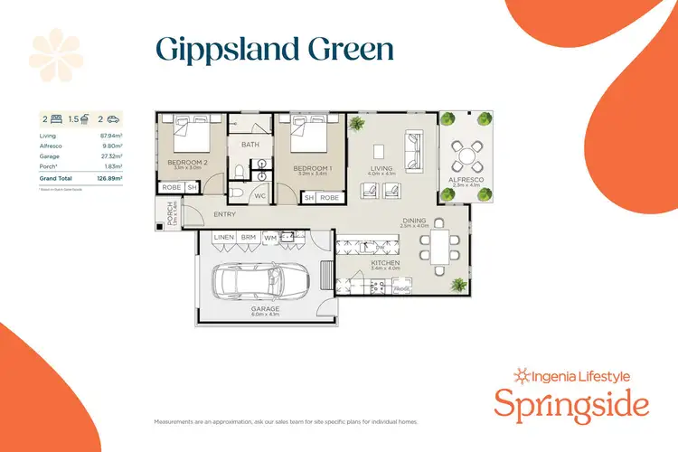 Floorplan of Homely house listing, Gippsland/49 Lithgow Street, Beveridge VIC 3753